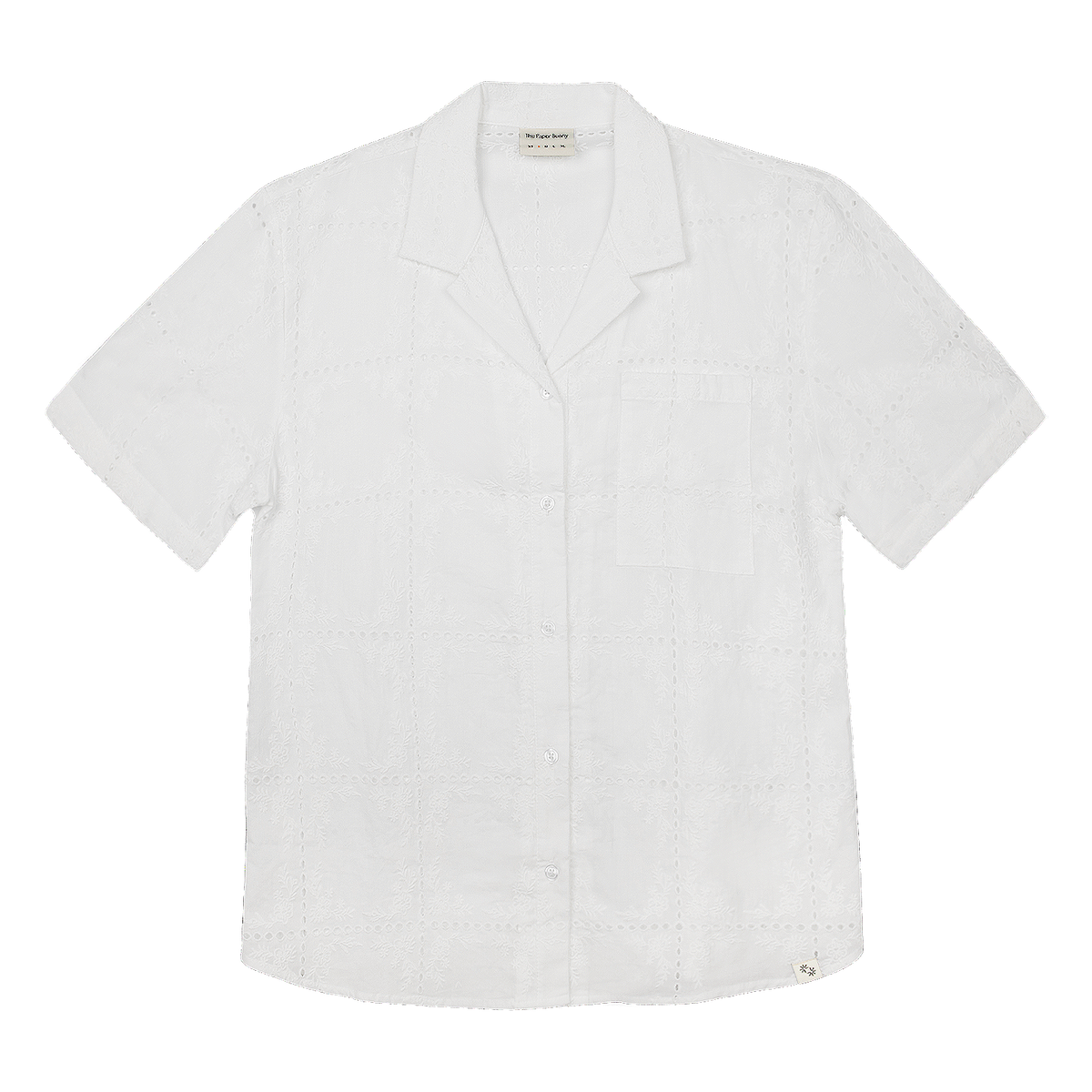 Resort Shirt (Broderie Ivory) – The Paper Bunny