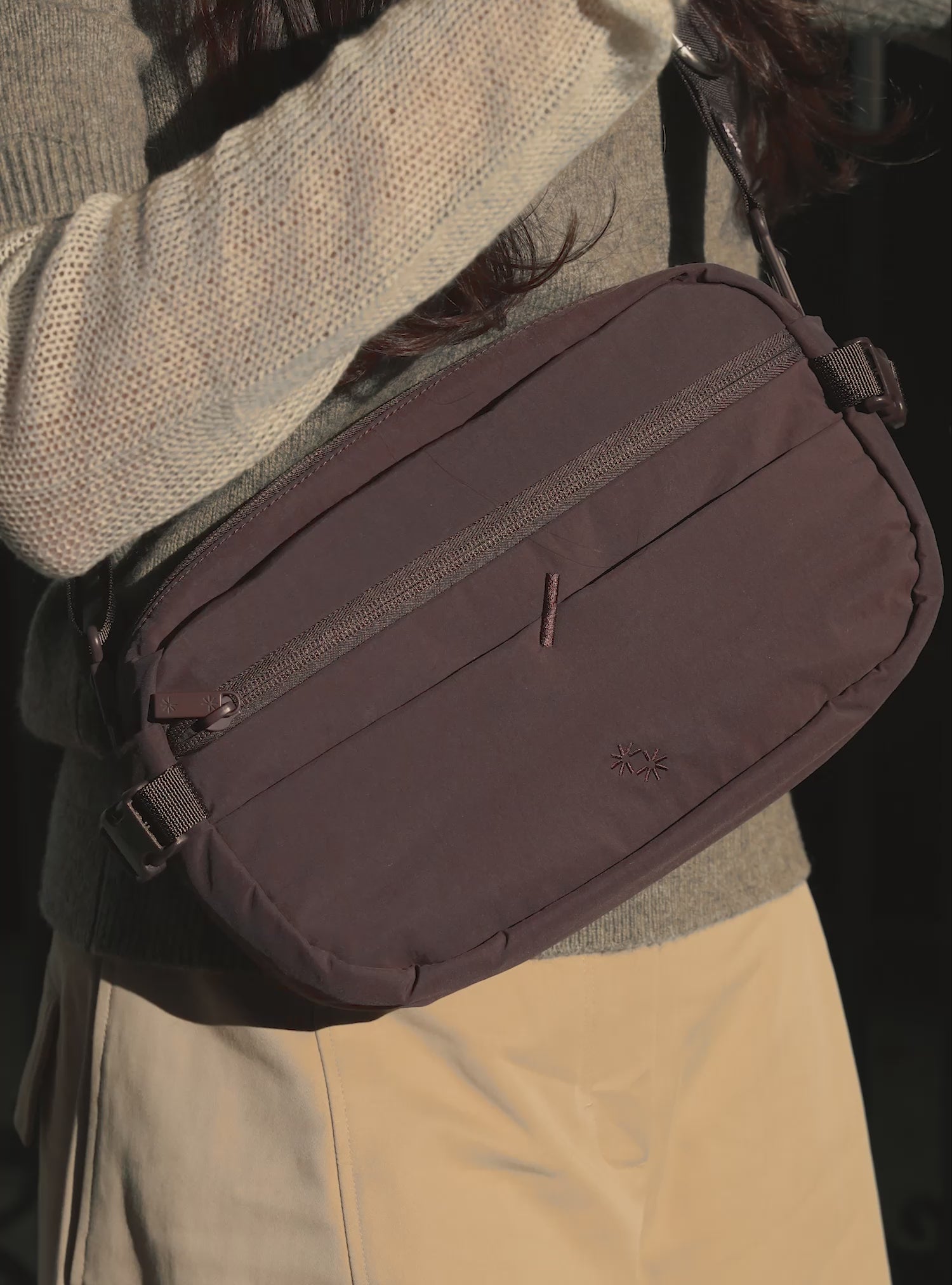 Cruise Crossbody — Base Only (Cacao)