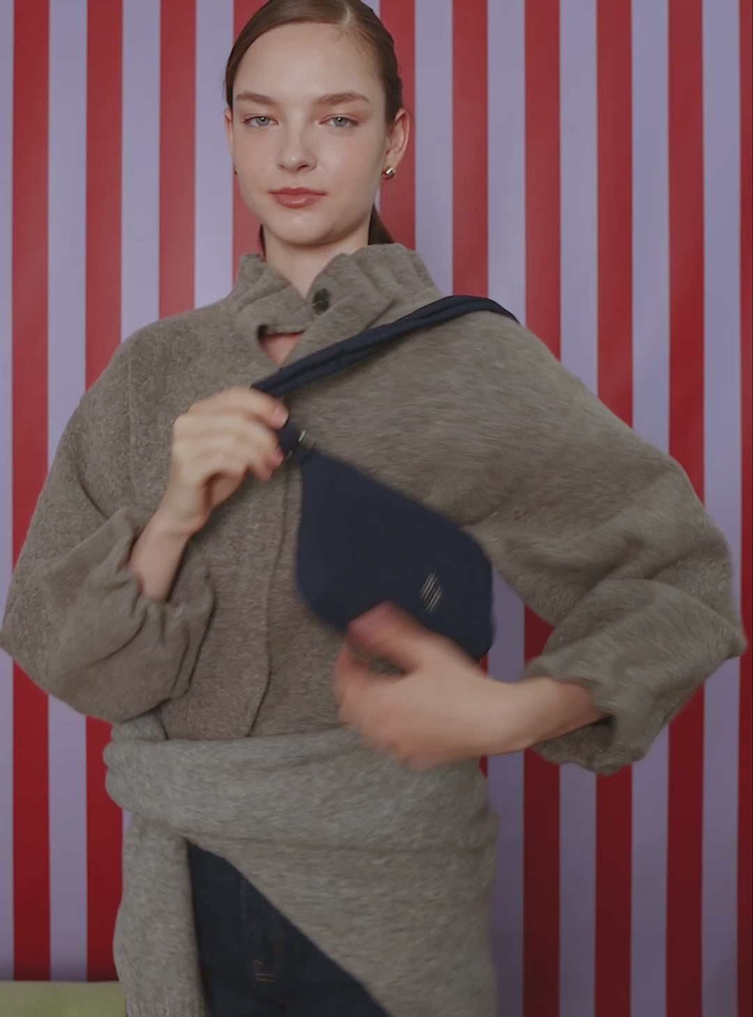 Mini Puffer Swing (Crinkle Moonbeam)