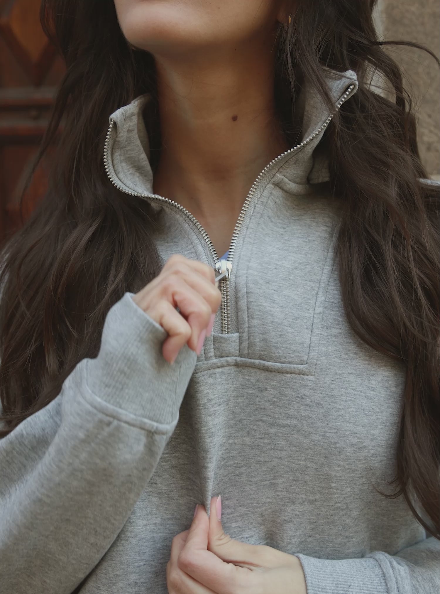 [PRE-ORDER] Travel Convertible Sweater (Cloud)