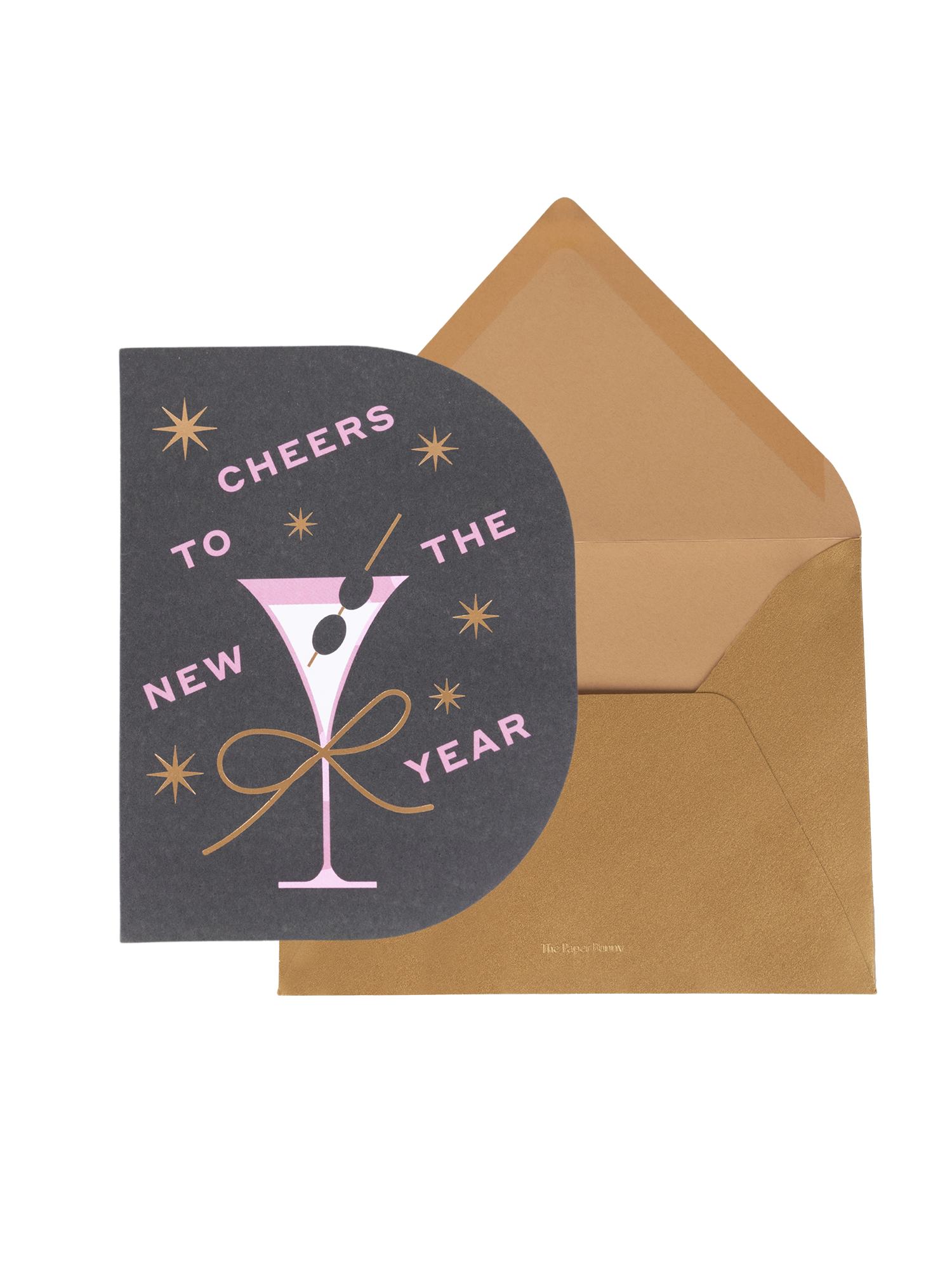 Cheers To The New Year Greeting Card