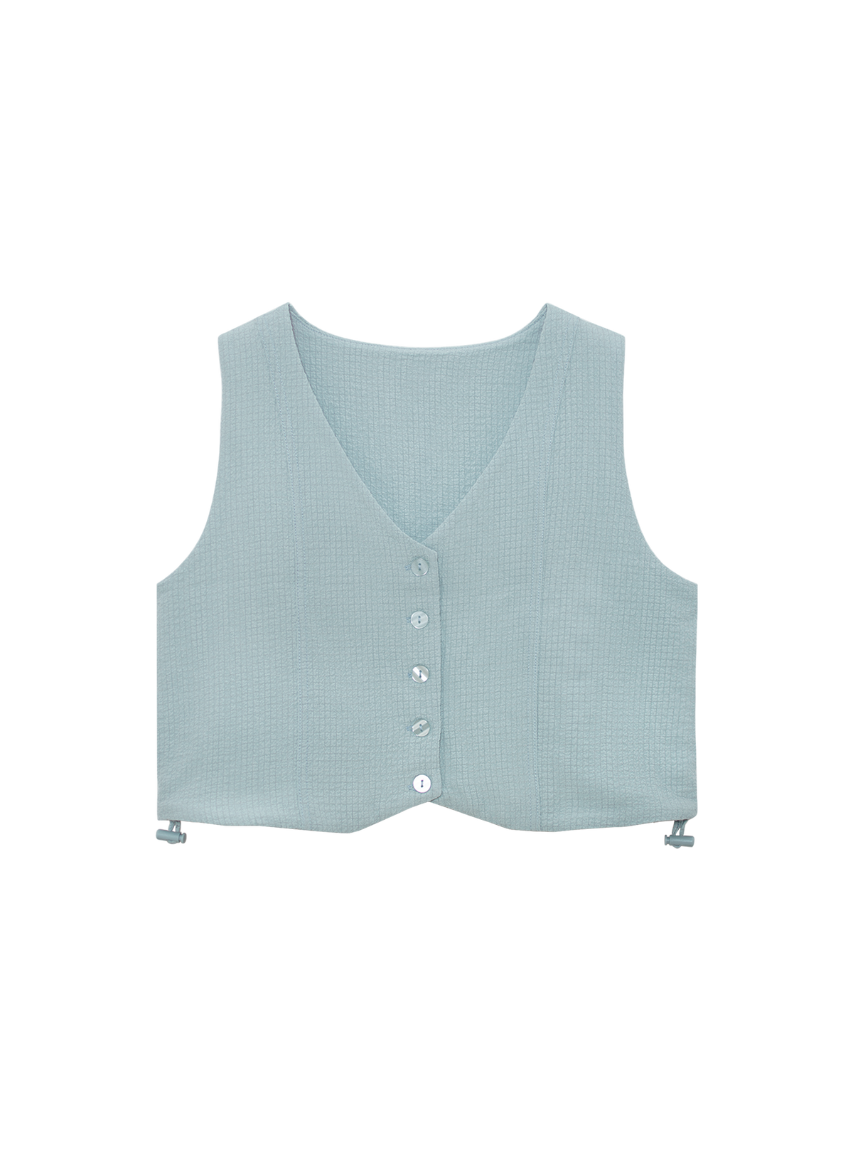 Seersucker Vest