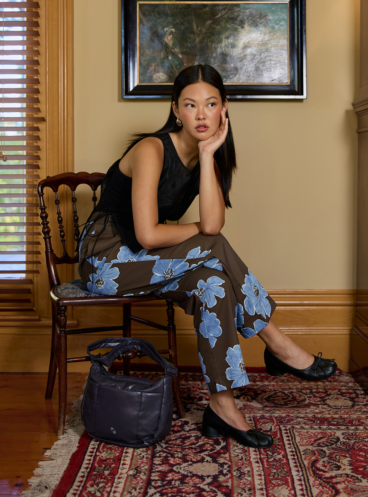 Resort Pants (Poppy Chocolate) – The Paper Bunny