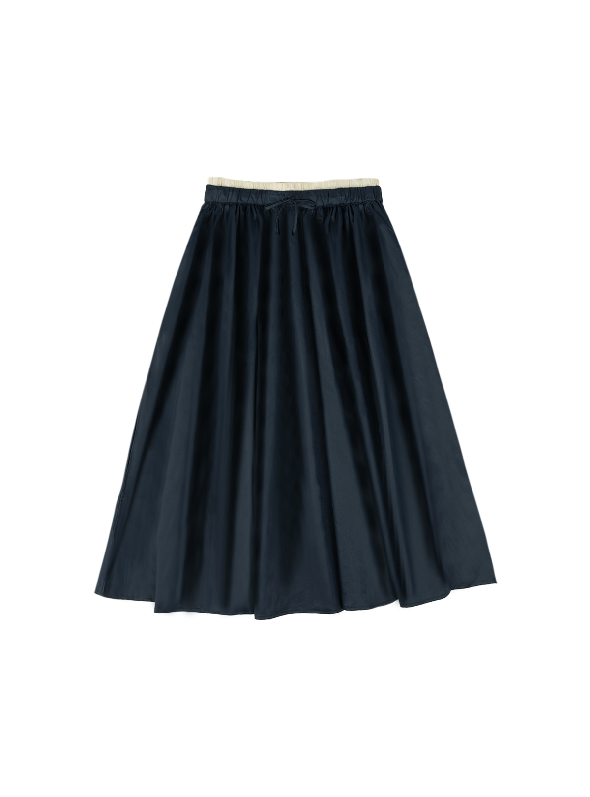Contrast Waistband Skirt (Orca) – The Paper Bunny