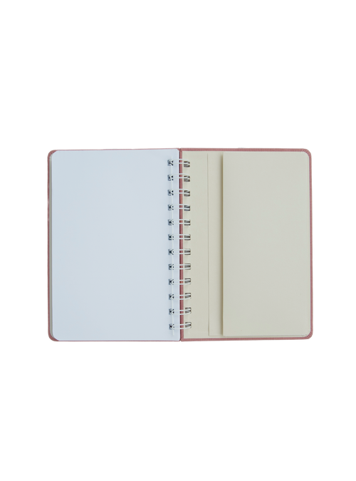 Inhale Exhale Compact Lined and Blank Notebook
