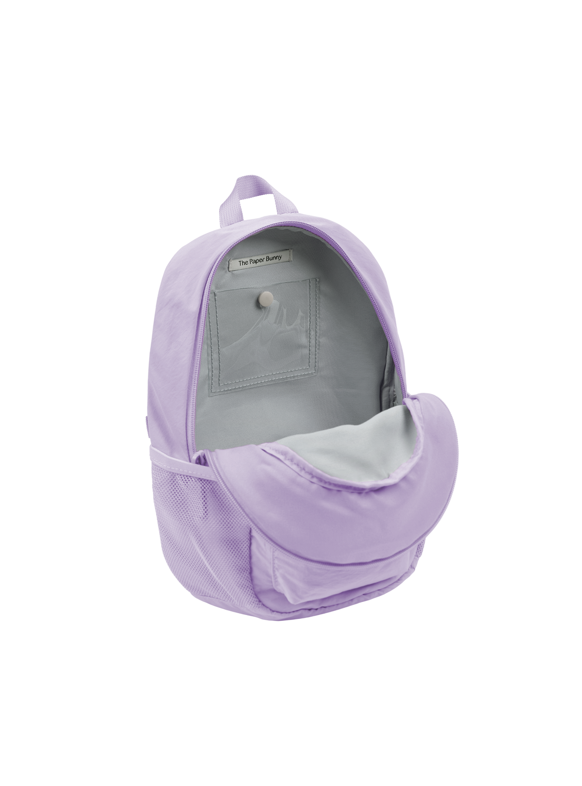 baggy lilac mini backpack Kids Backpack (Lilac) – The Paper Bunny