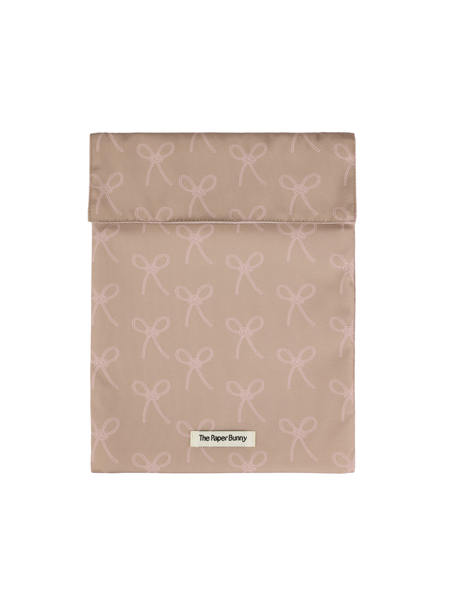 Large Pocket Pouch (Ribbon Blush)