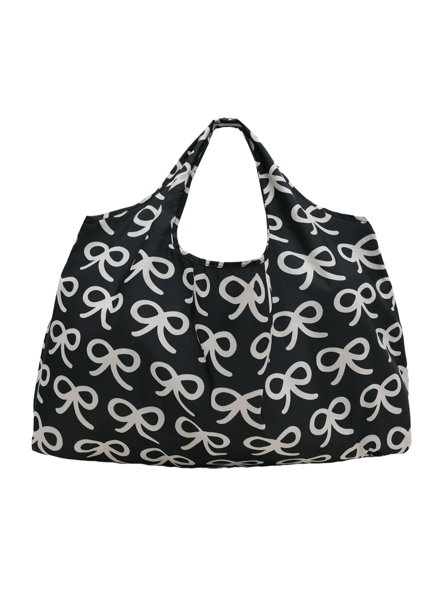Large Reusable Tote (Ribbons Black) – The Paper Bunny