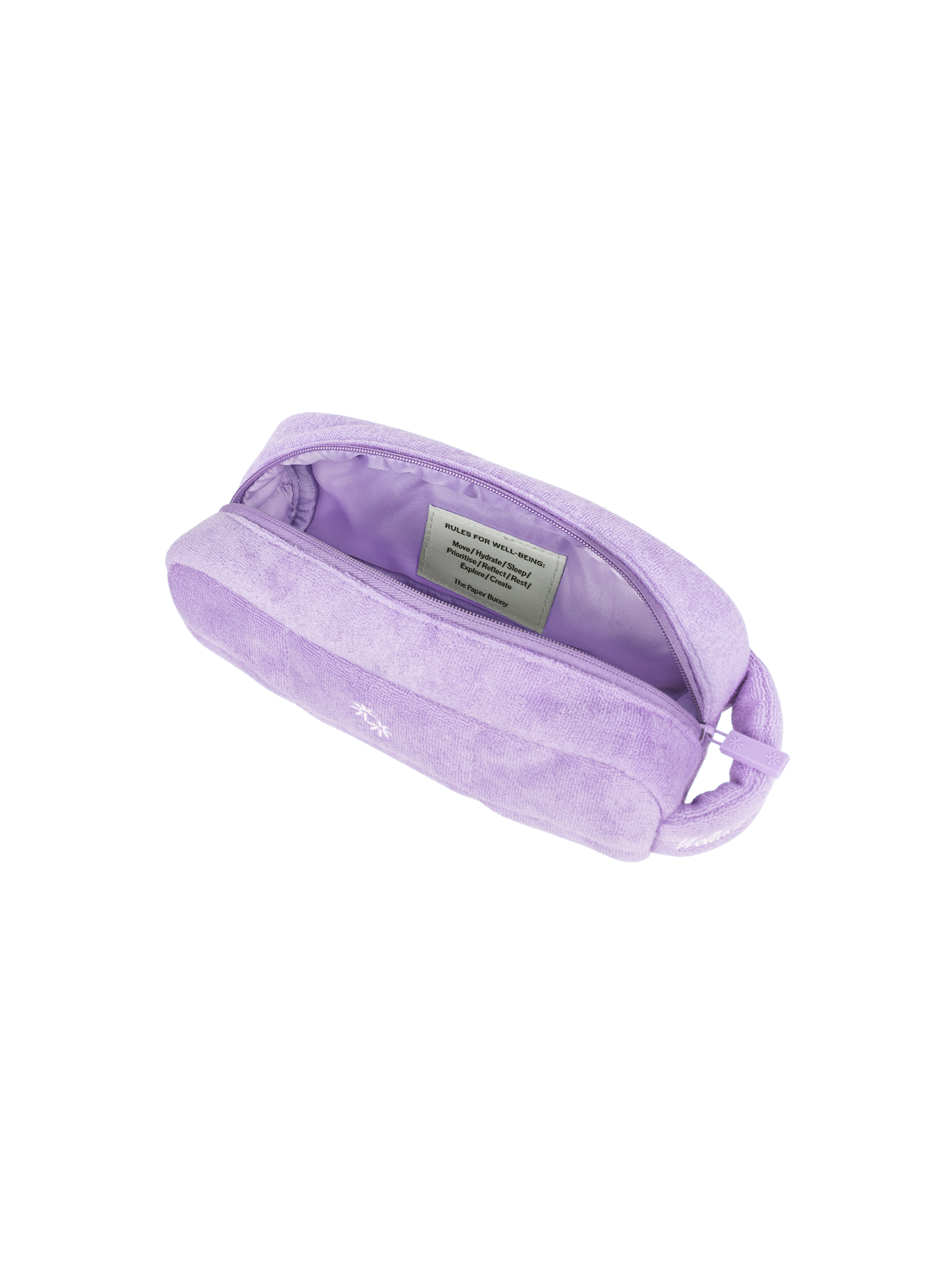 Mini Pillow Pouch (Terry Lilac)