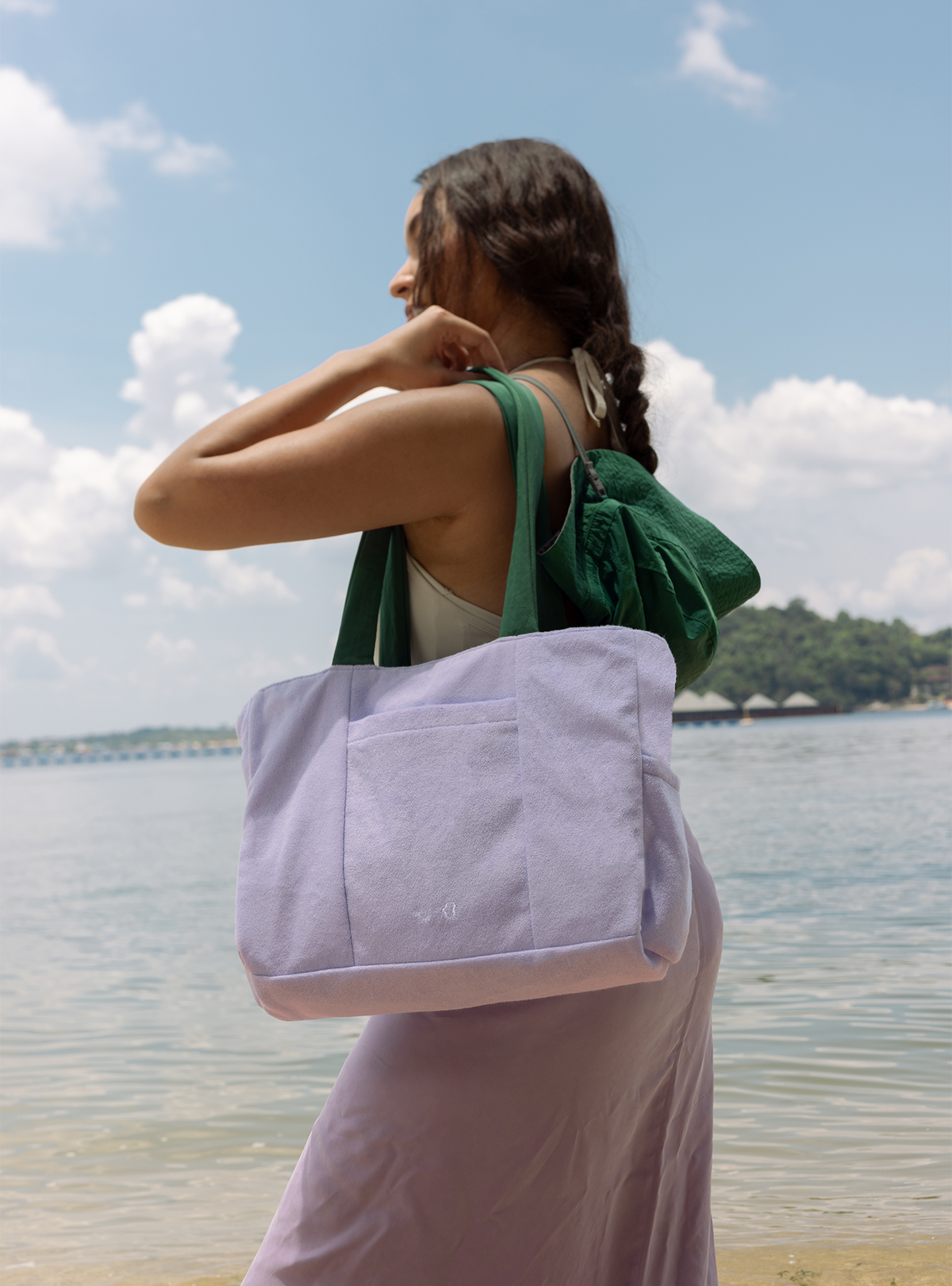Reversible Multi-Pocket Tote (Moringa) – The Paper Bunny