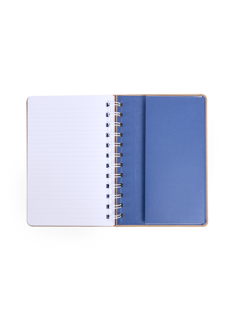 Pace Ring Bound Compact Lined and Blank Notebook