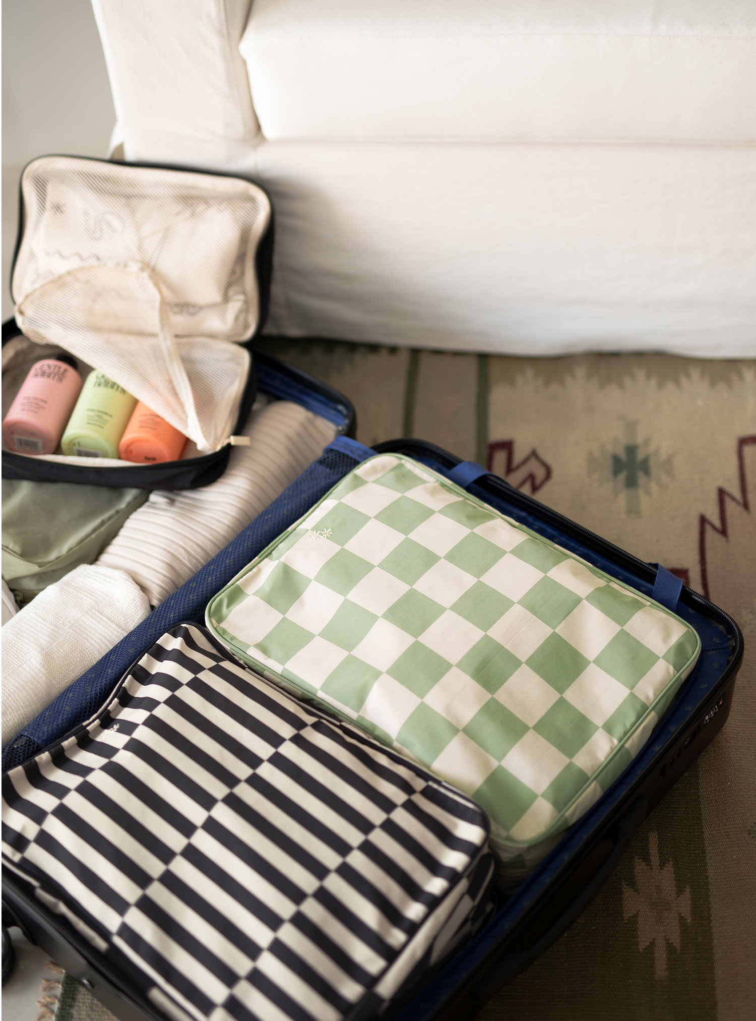 Large Packing Cube Stripe Lines The Paper Bunny