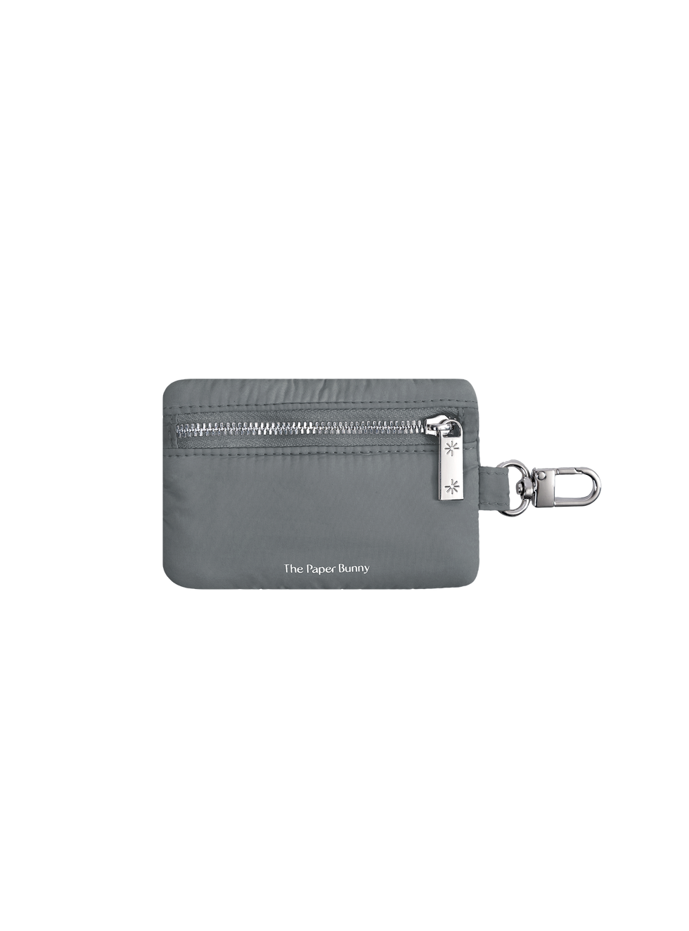 Puffer Card Pouch (Graphite) – The Paper Bunny