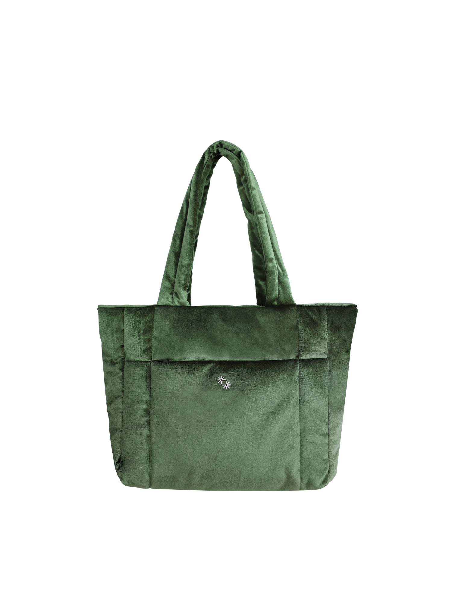 Puffer Shopper (Velvet Emerald)