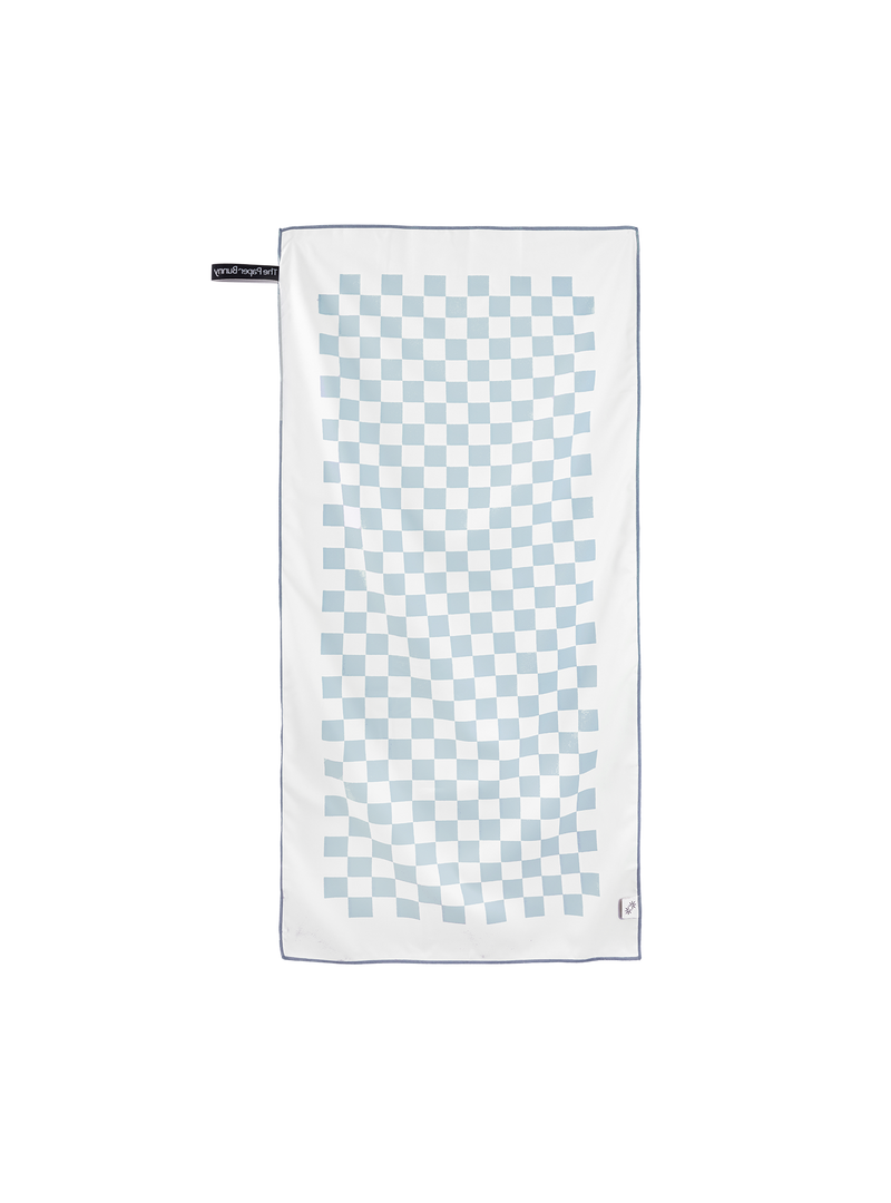 Regular Travel Towel (Checkered Sky)