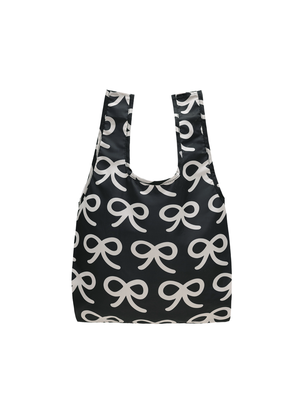 Bag Robe Ribbon Reusable Bag (Ribbons Black) – The Paper Bunny