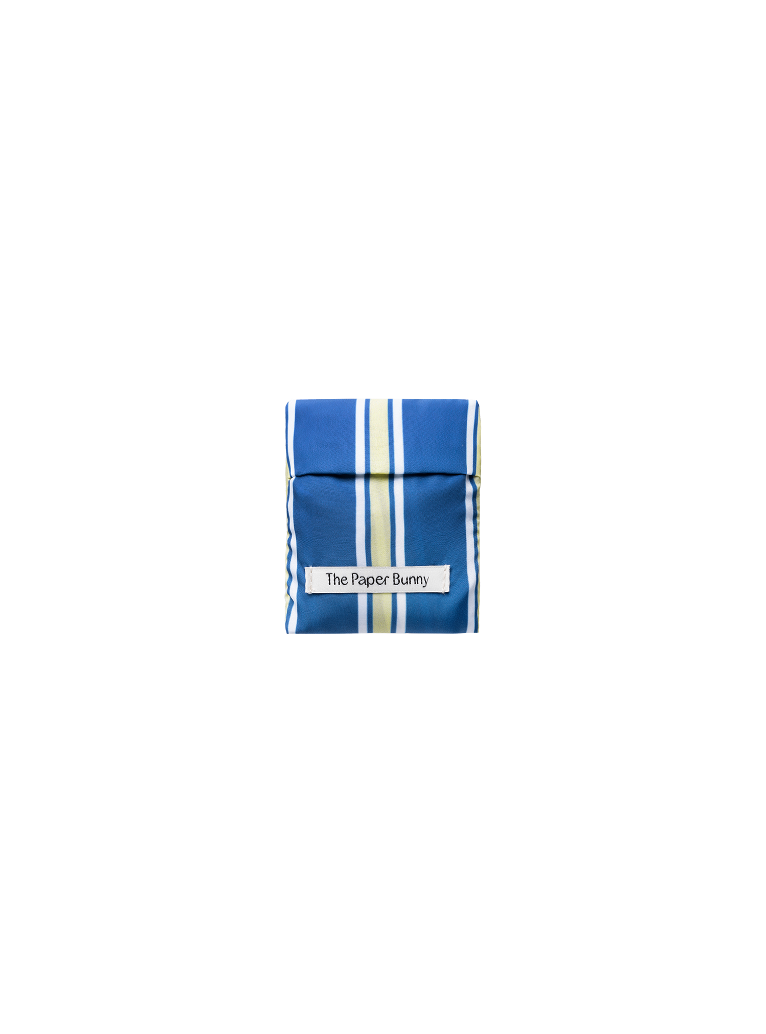 Reusable Bottle Bag (Stripes Cobalt)