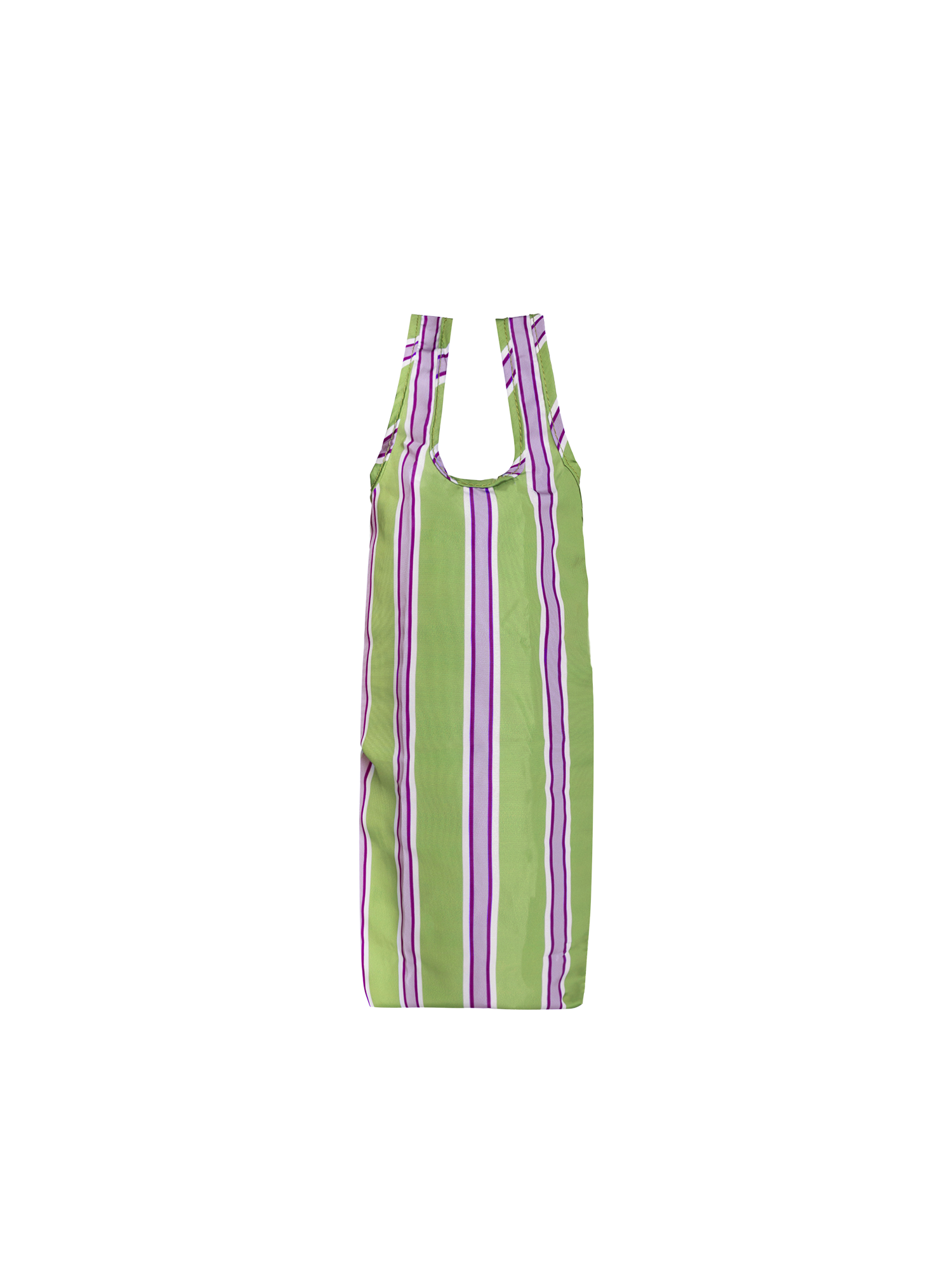 Reusable Bottle Bag (Stripes Olive)