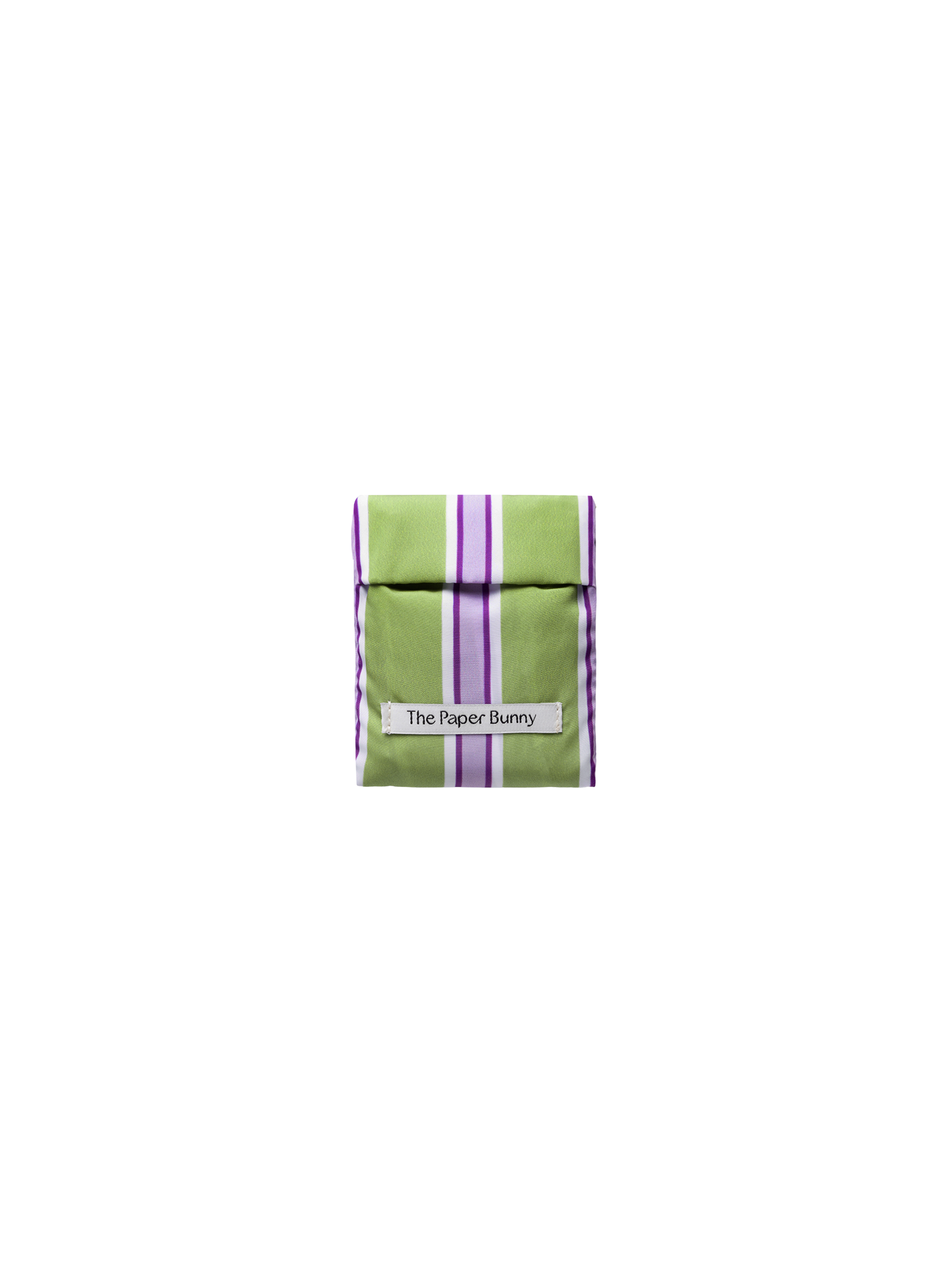 Reusable Bottle Bag (Stripes Olive)